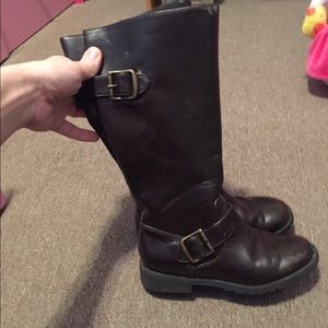 girls brown ruum boots